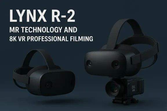 Lynx R-2 MR Threat: The Next Standard for 8K VR Porn & Fulfillment Quality