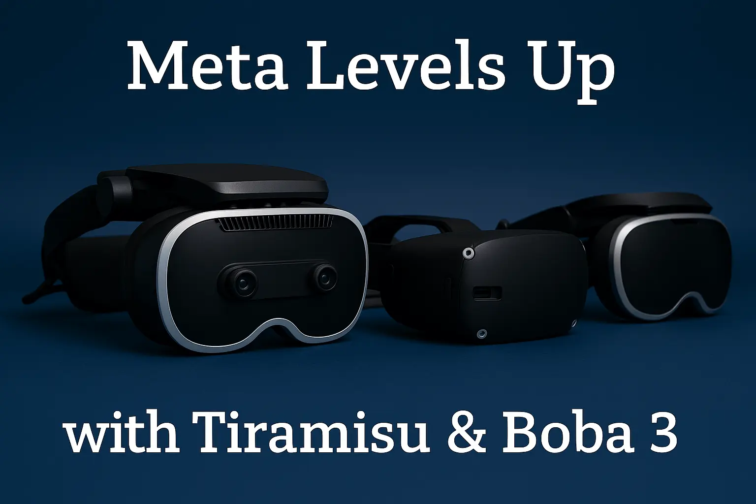 Meta's Tiramisu and Boba 3 Prototypes: Revolutionizing VR Realism at SIGGRAPH 2025