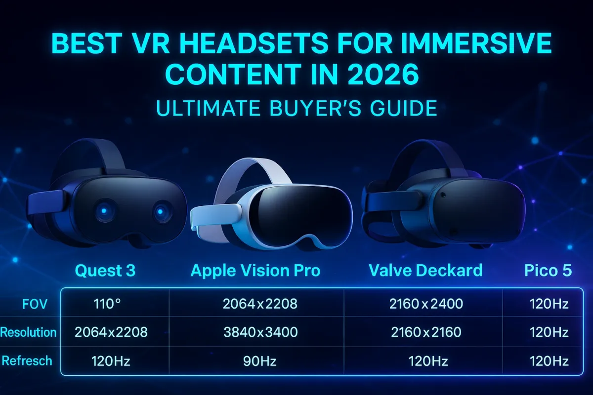 Best VR Headsets for Porn in 2026