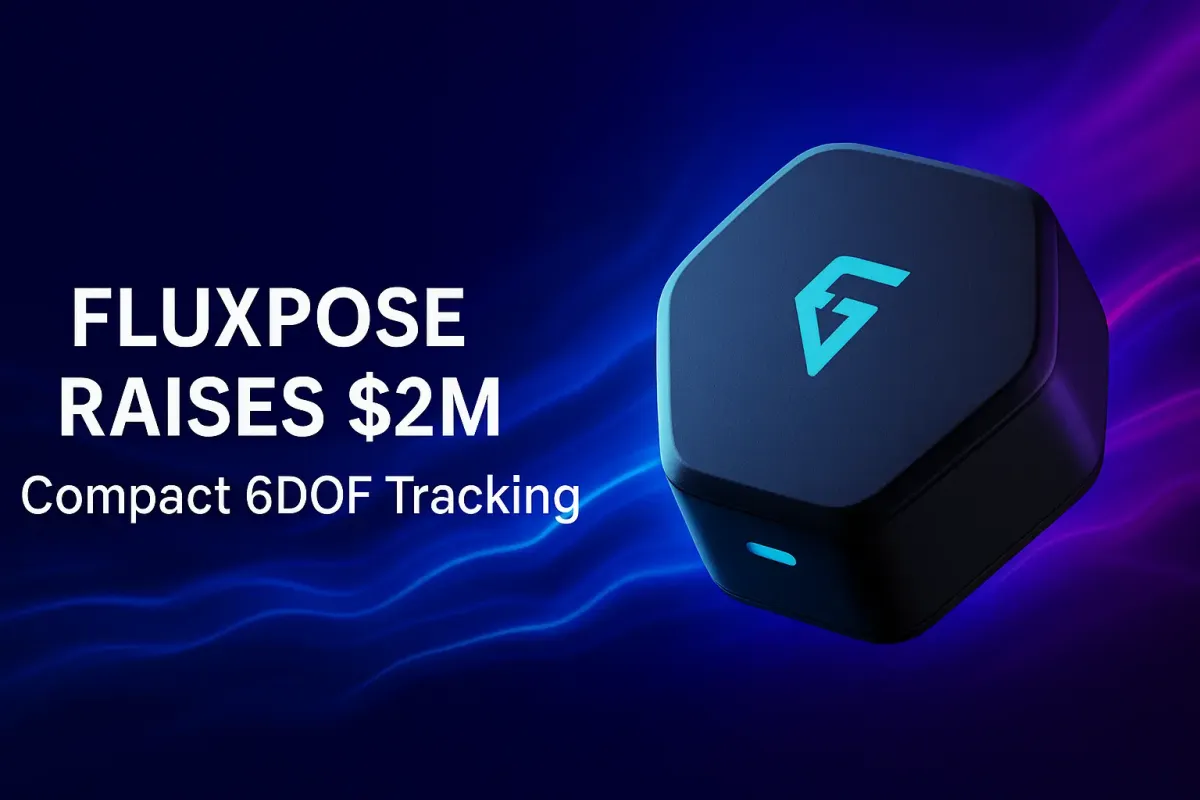 FluxPose VR Tracker Raises $2M: The Future of Compact, 6DOF Full-Body Tracking