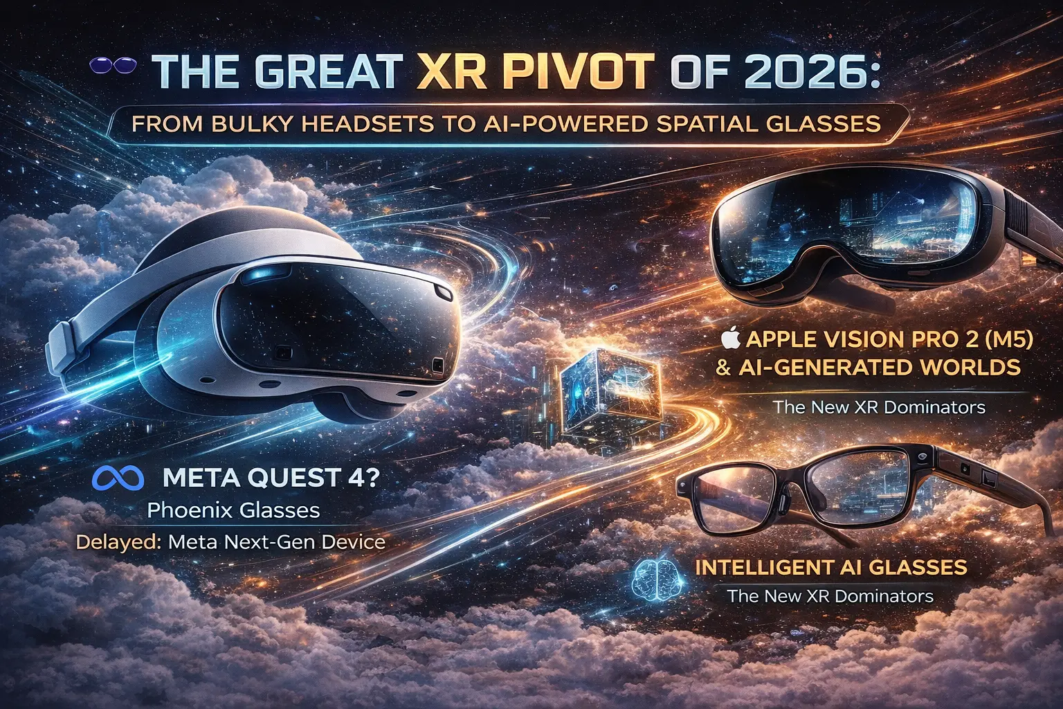 Is the VR Headset Dead? The Rise of AI Glasses & Meta's Secret Quest 4 Plans!