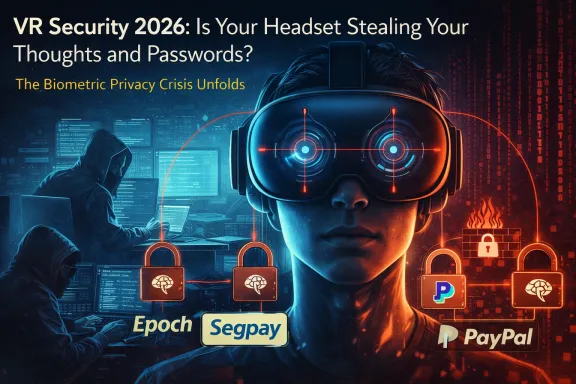 VR Security 2026: Is Your Headset Stealing Your Thoughts and Passwords?