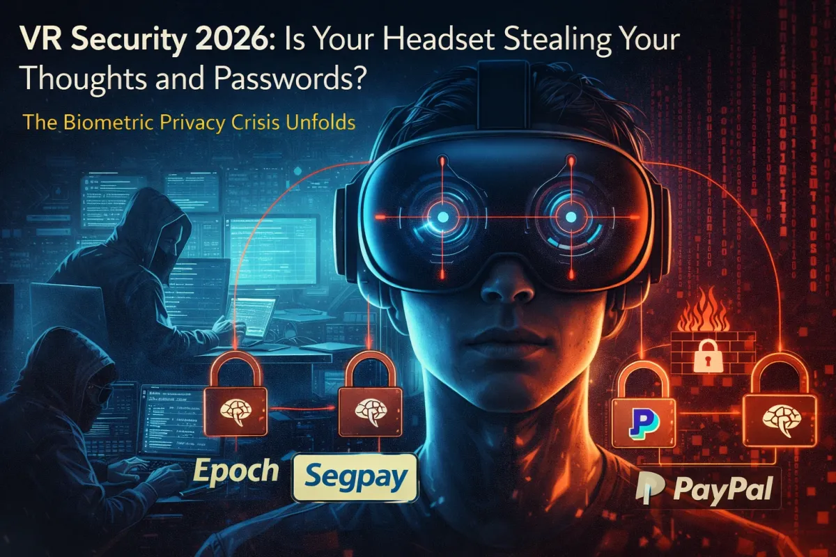 VR Security 2026: Is Your Headset Stealing Your Thoughts and Passwords?