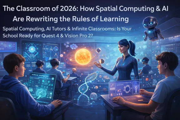 The Future of School: How VR & AI Are Creating Infinite Classrooms in 2026!