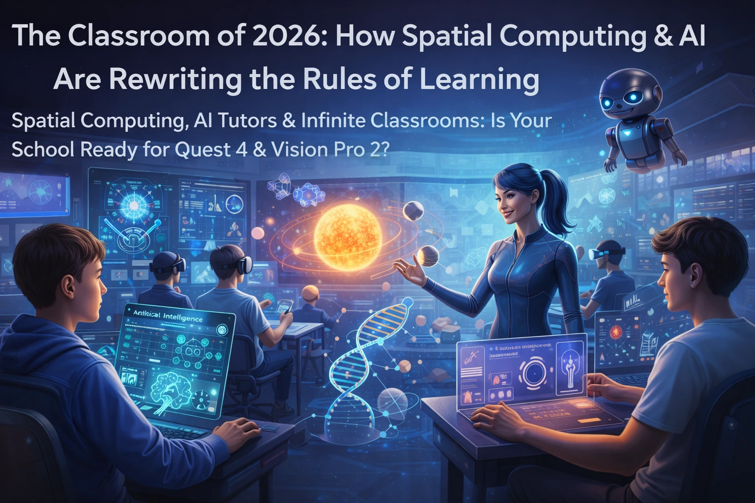 The Future of School: How VR & AI Are Creating Infinite Classrooms in 2026!