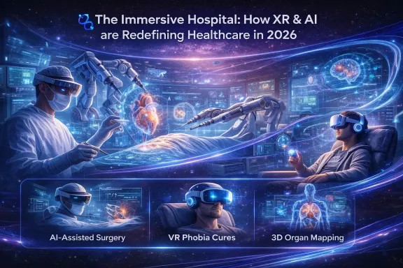 XR Healthcare 2026: From AI-Guided Surgery to VR Neural Therapy!