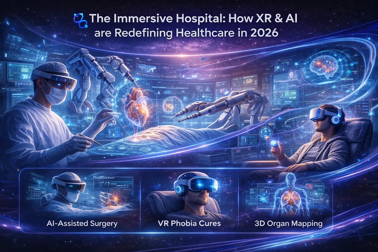 XR Healthcare 2026: From AI-Guided Surgery to VR Neural Therapy!