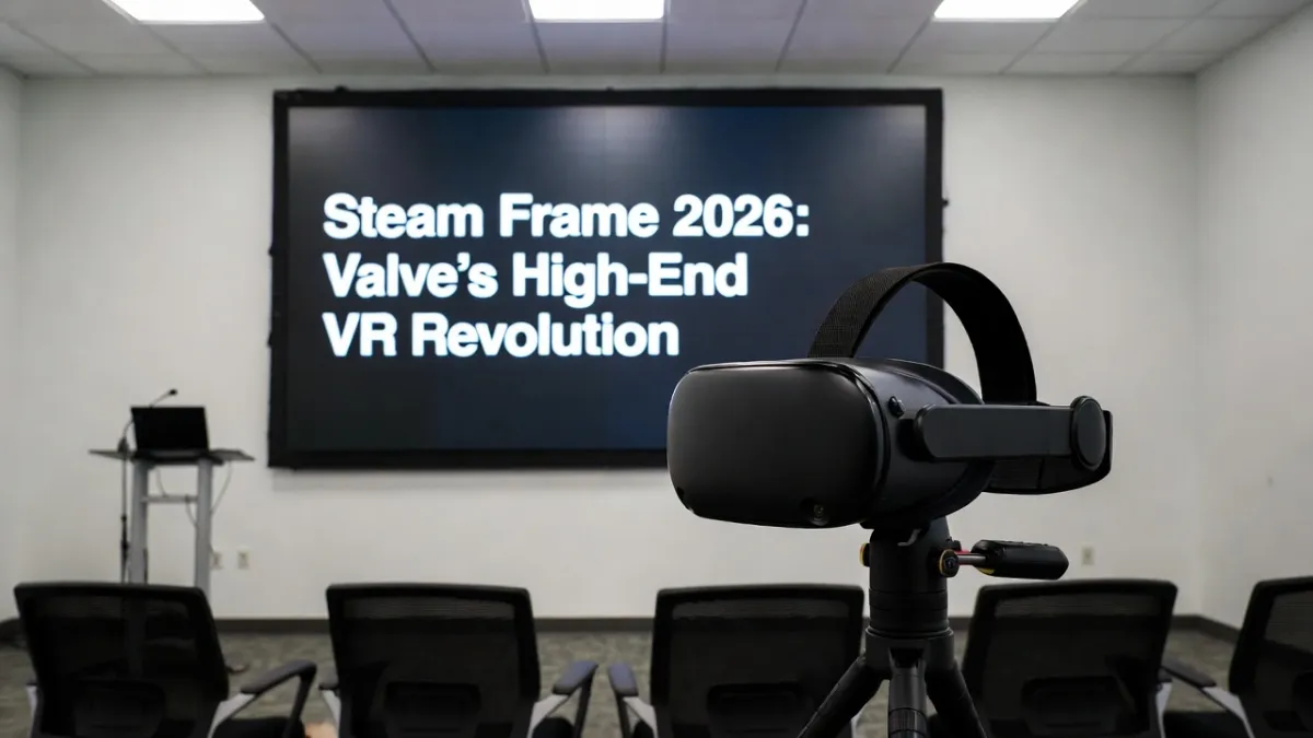 Steam Frame 2026: Valve’s High-End VR Revolution